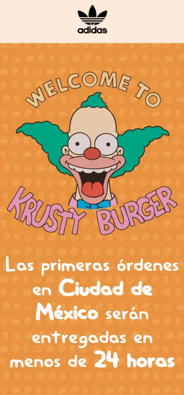 ADIDAS A-ZX "Krusty Burger" — Lust México