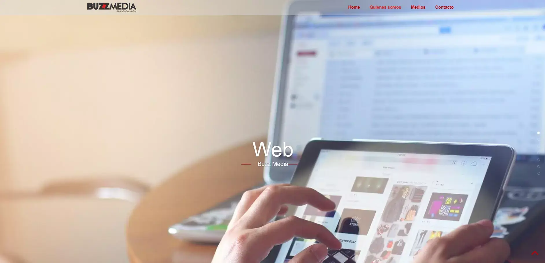 buzzmedia.com — Rediseño del sitio
